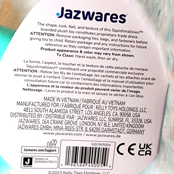 GAVE AWAY AS RAFFLE PRIZE 🎁 LORELAI 🐉 Rainbow Dragon FuzzAMallow Squishmallow - Picture 2 of 8